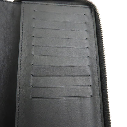 Louis Vuitton Zippy wallet vertical Leather, Black, Leather, Wallet
