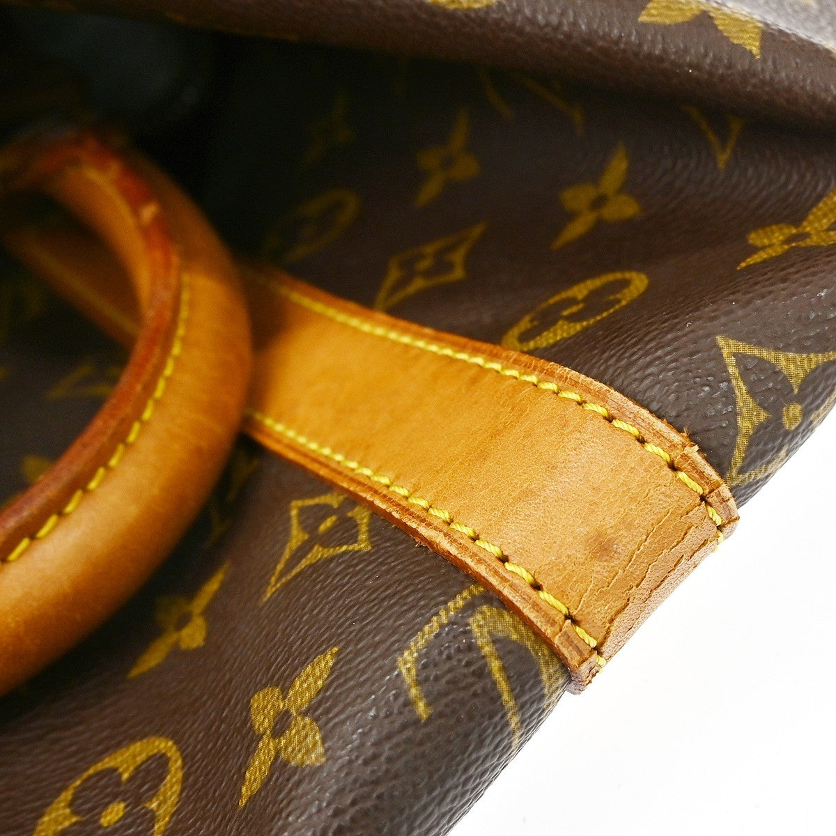 Louis Vuitton Keepall Bandoulière Monogram, Brown, Canvas, Travel Bag