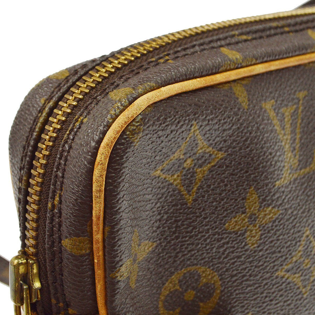 Louis Vuitton Pochette Marly Bandouliere Monogram Canvas, Brown, Canvas, Handbag