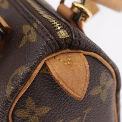 Louis Vuitton Speedy Mini HL Monogram Canvas, Brown, Canvas, Handbag