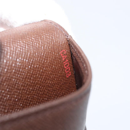 Louis Vuitton Ring Agenda Cover Damier, Brown, Canvas, Briefcase