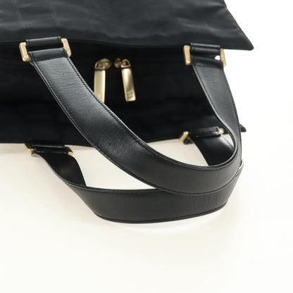 Chanel Travel Line Nylon, Black, Nylon, Tote Bag