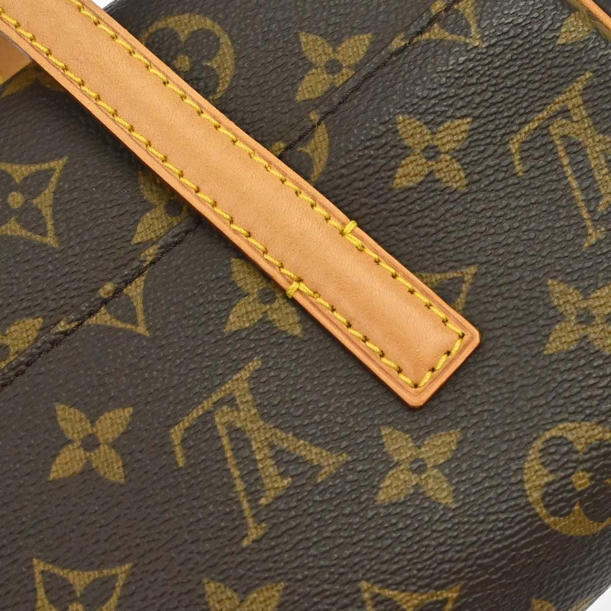 Louis Vuitton Sonatine Monogram Canvas, Brown, Canvas, Handbag