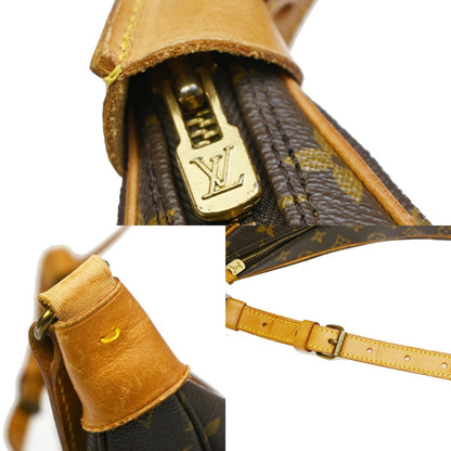 Louis Vuitton Boulogne Monogram Canvas, Brown, Canvas, Handbag