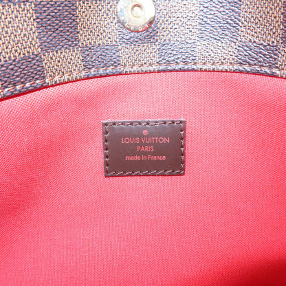 Louis Vuitton Bloomsbury Damier, Brown, Canvas, Shoulder Bag