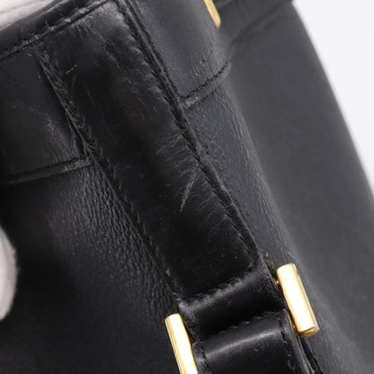 Christian Dior Vintage Honeycomb Canvas, Black, Canvas, Shoulder Bag