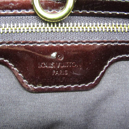 Louis Vuitton Wilshire Monogram Vernis, Burgundy, Patent Leather, Handbag