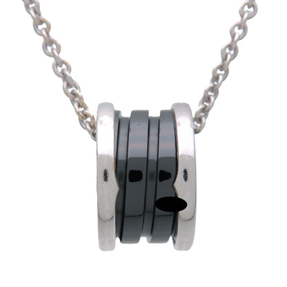 Bvlgari B.Zero1 Save the Children Pendant Sterling Silver with Ceramic, Silver, Sterling Silver, Necklace