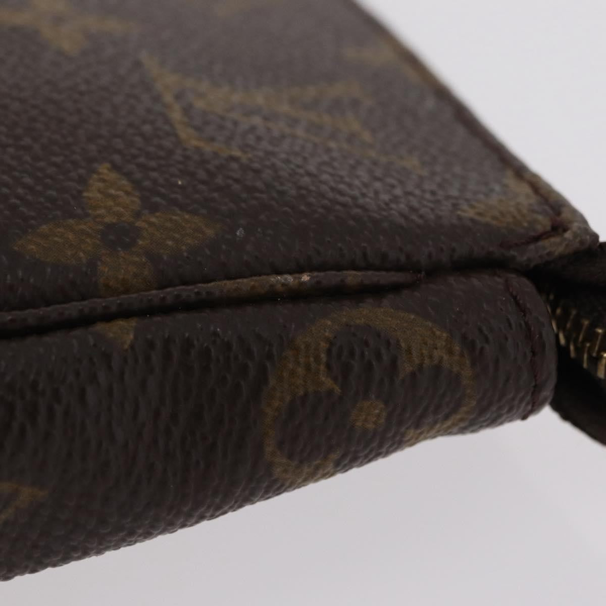 Louis Vuitton Pochette Accessoires NM Monogram Canvas, Brown, Canvas, Clutch