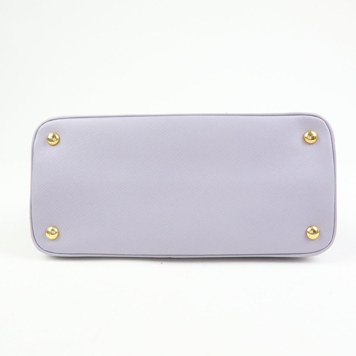Prada Open Promenade Saffiano Leather, Purple, Leather, Handbag