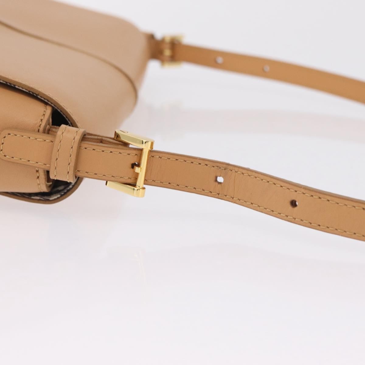 Burberry Shoulder Bag Leather, Beige, Leather, Shoulder Bag
