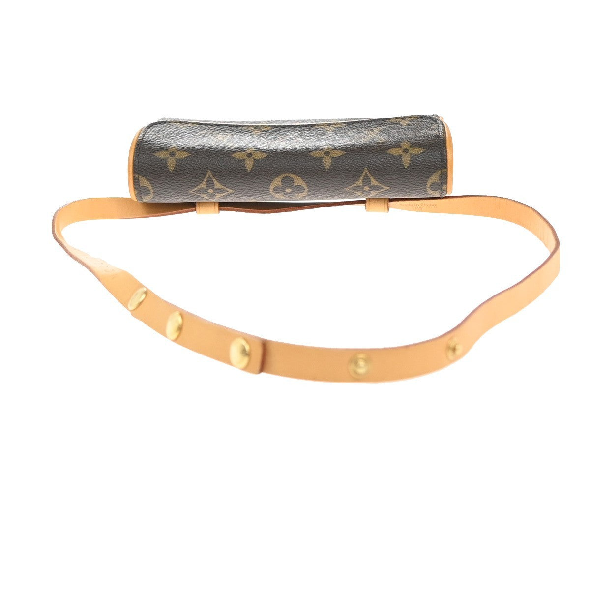 Louis Vuitton Florentine Waist Monogram Canvas, Brown, Canvas, Clutch