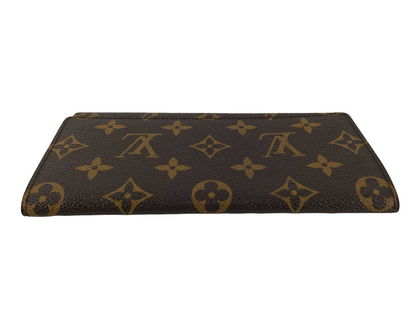 Louis Vuitton Sarah Monogram Canvas, Brown, Canvas, Wallet