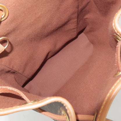 Louis Vuitton Vintage Montsouris Monogram Canvas, Brown, Canvas, Backpack