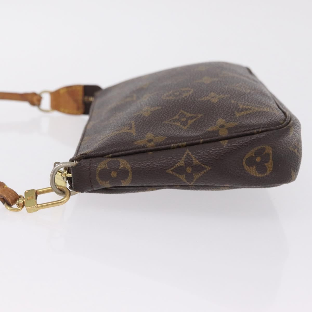 Louis Vuitton Pochette Accessoires Monogram Canvas, Brown, Canvas, Clutch