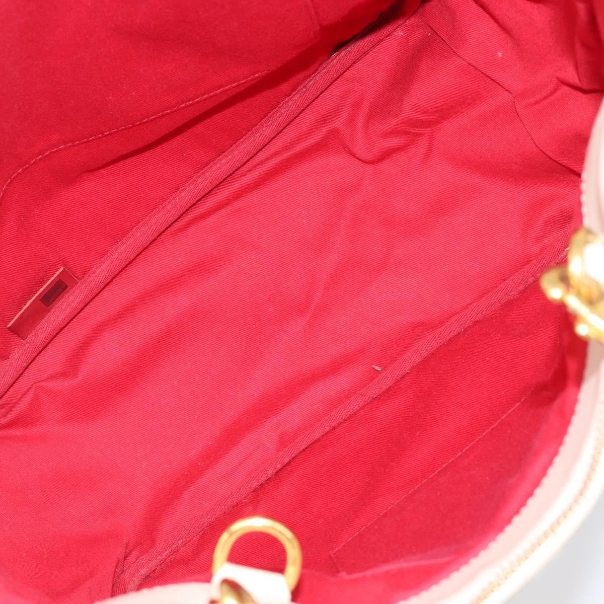 Chloe Eden Leather, White, Leather, Tote Bag