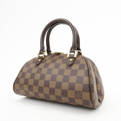 Louis Vuitton Ribera Damier, Brown, Canvas, Handbag