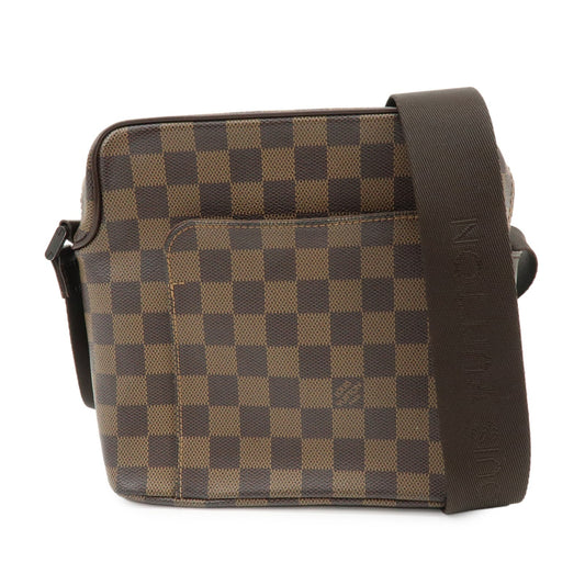 Louis Vuitton Olav Damier, Brown, Canvas, Handbag