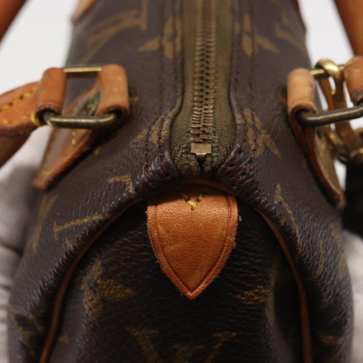 Louis Vuitton Speedy Mini HL Handbag Monogram Canvas, BROWN, CANVAS, Handbag