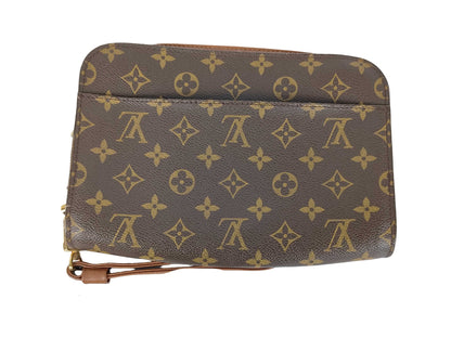Louis Vuitton Pochette Orsay Monogram Canvas, Brown, Canvas, Clutch