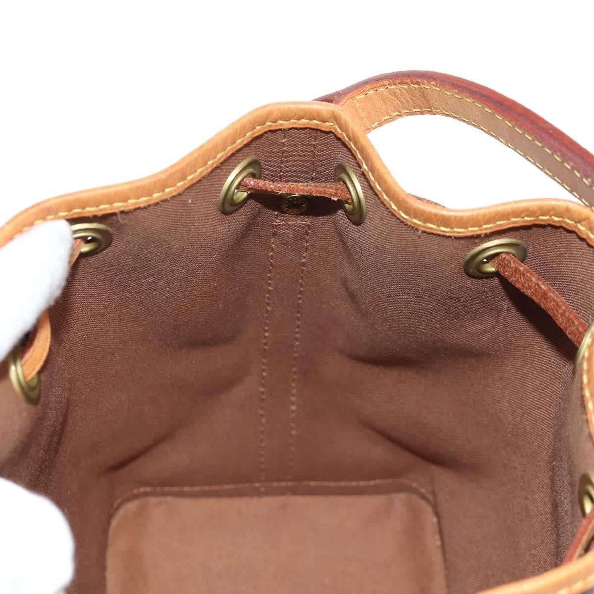 Louis Vuitton Noe Monogram Canvas, Brown, Canvas, Shoulder Bag
