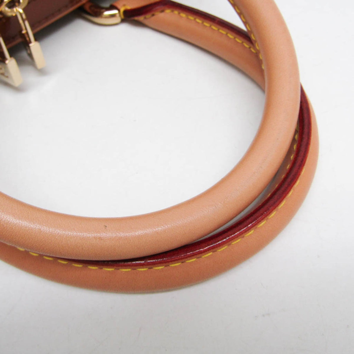 Louis Vuitton Vandam Monogram Vernis, Brown, Patent Leather, Handbag