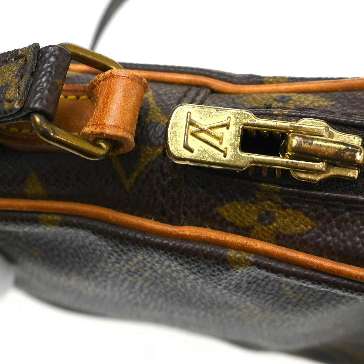 Louis Vuitton Danube Monogram Canvas, Brown, Canvas, Shoulder Bag
