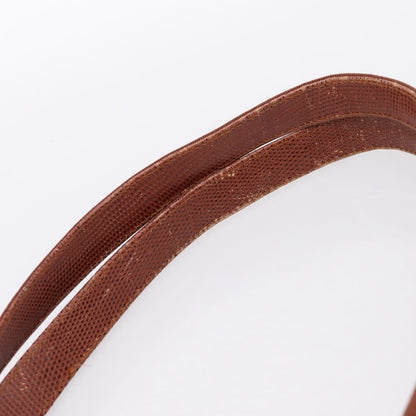 Salvatore Ferragamo Vala tote Embossed Leather, Brown, Leather, Tote Bag