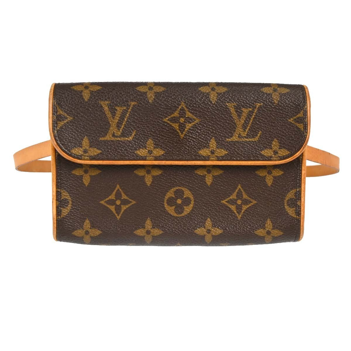 Louis Vuitton Florentine Waist Monogram Canvas, Brown, Canvas, Handbag