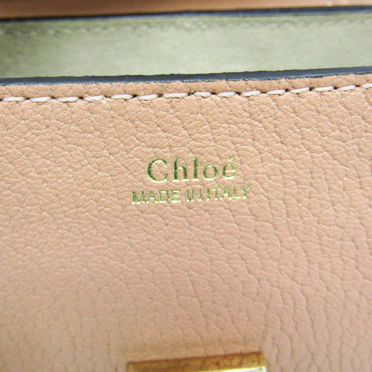 Chloe Drew Leather, Orange, Leather, Crossbody Bag