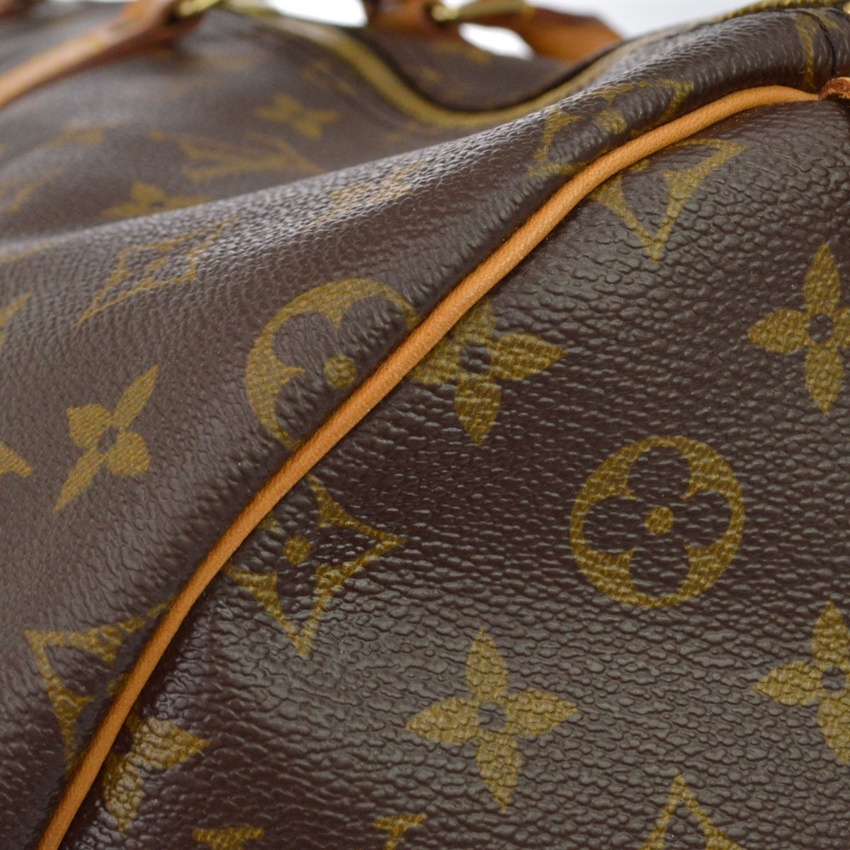 Louis Vuitton Keepall Monogram Canvas, Brown, Canvas, Travel Bag