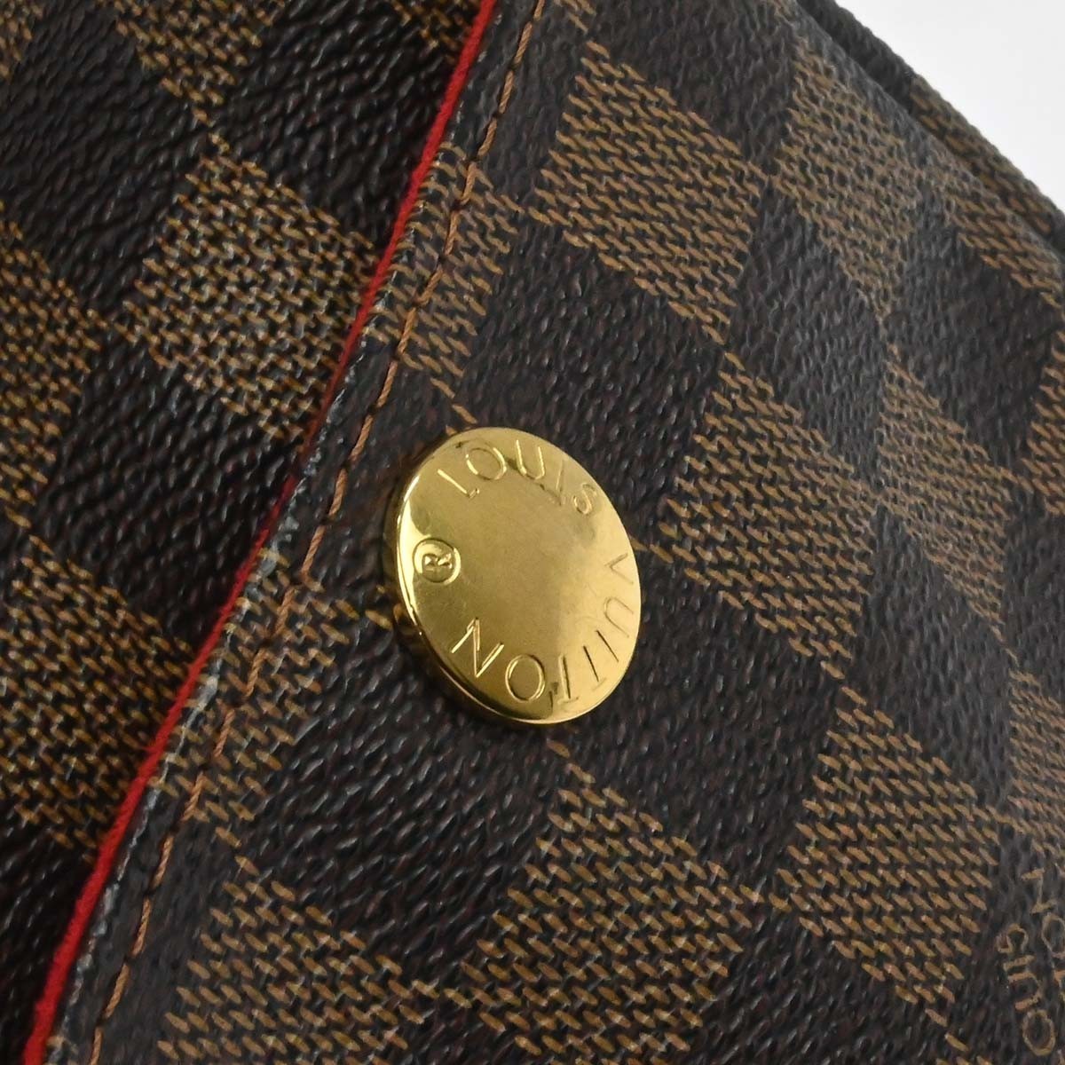 Louis Vuitton Rift Damier, Brown, Canvas, Handbag