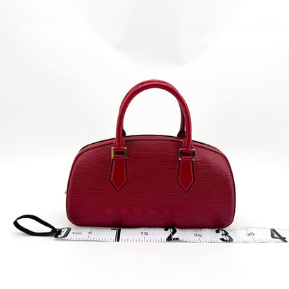 Louis Vuitton Jasmin Epi Leather, Red, Leather, Handbag