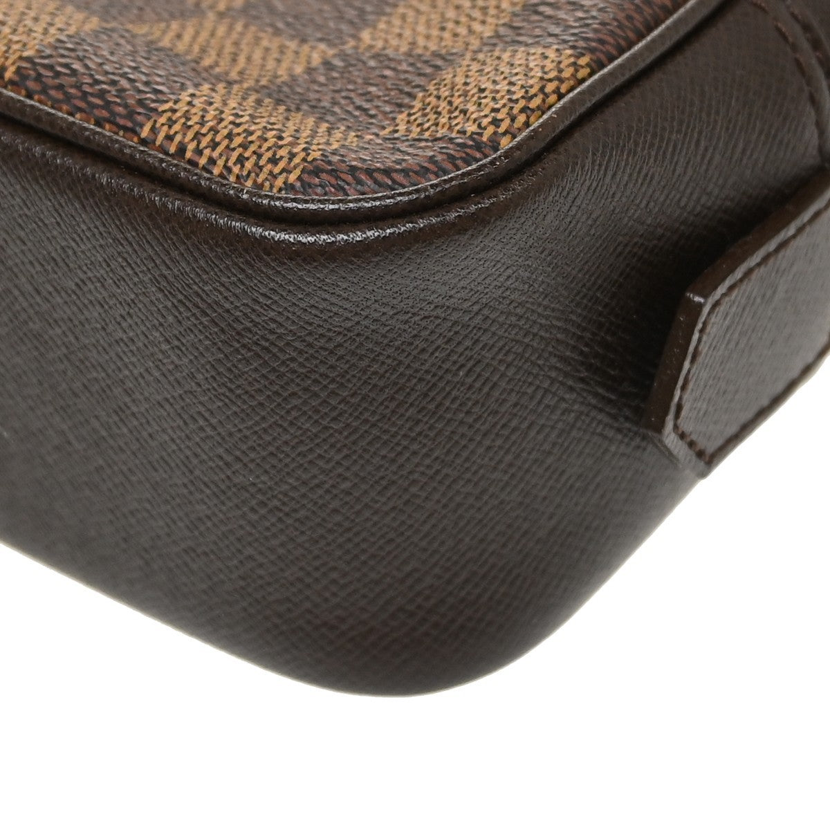 Louis Vuitton Trousse Toilette Damier Canvas, Brown, Canvas, Clutch