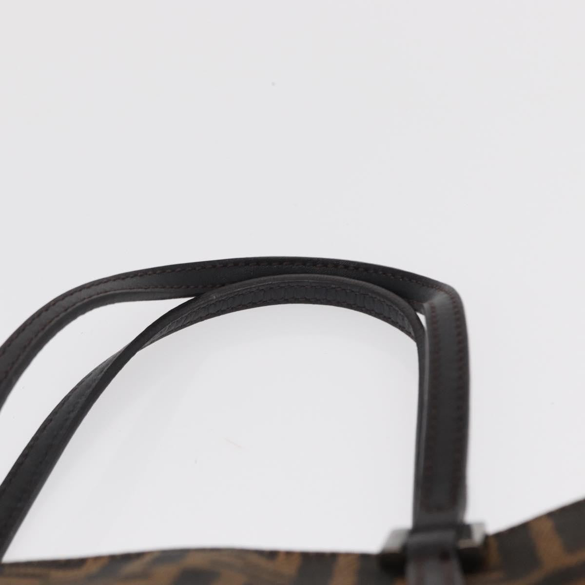 Fendi Vintage Open Tote Zucca Canvas, Brown, Canvas, Tote Bag