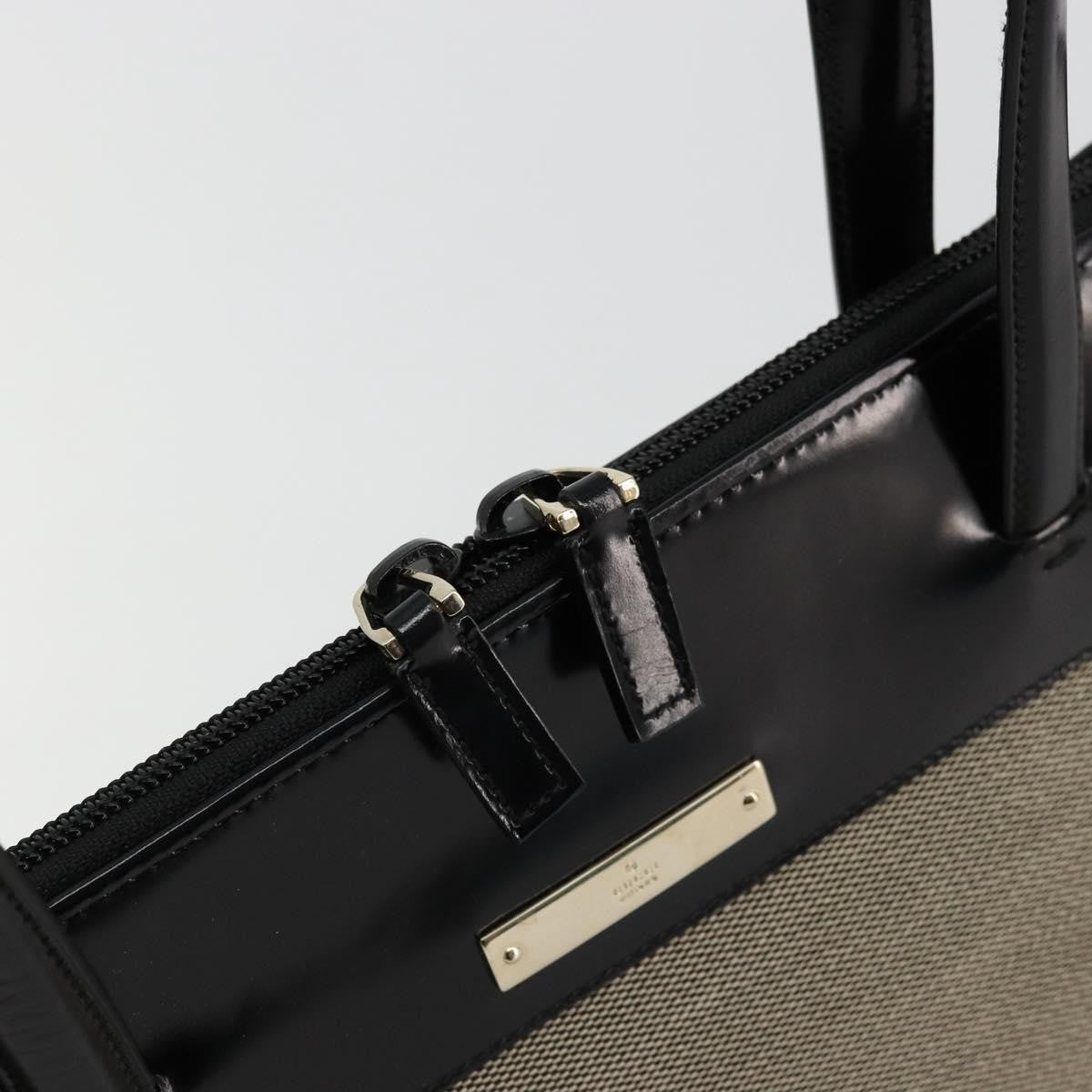 Gucci Open Tote GG Canvas and Leather, Beige, Canvas, Handbag