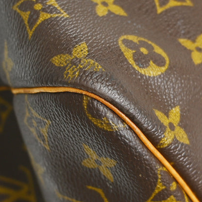 Louis Vuitton Keepall Monogram Canvas, Brown, Canvas, Travel Bag