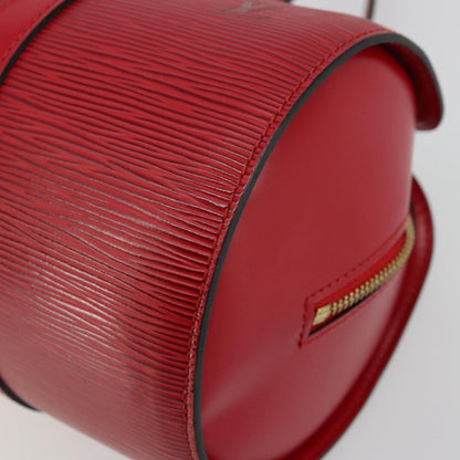 Louis Vuitton Soufflot Epi Leather, Red, Leather, Tote Bag