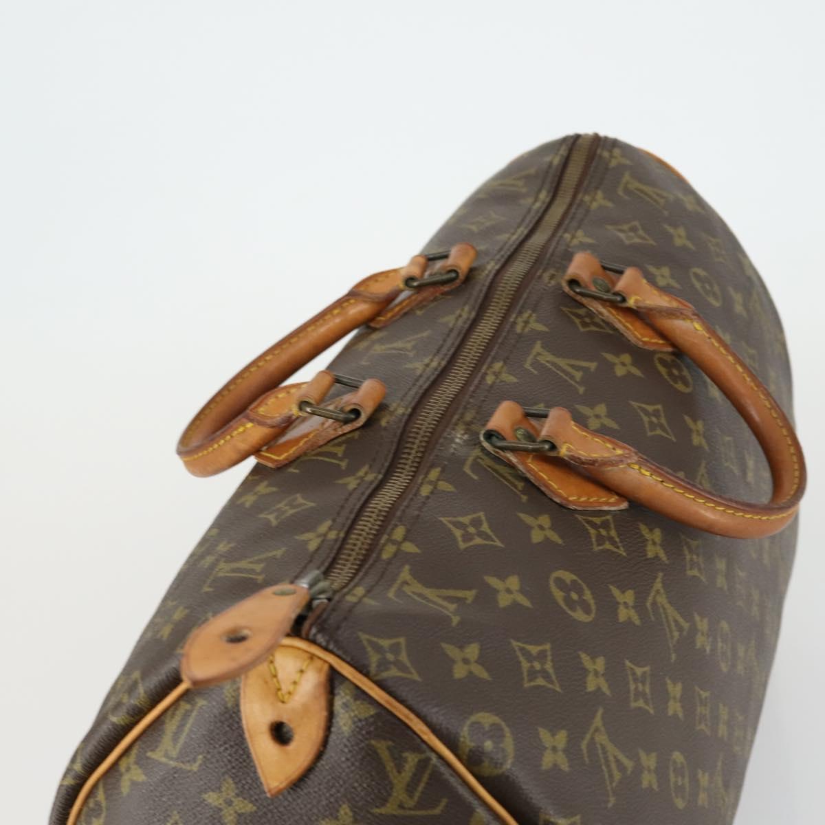 Louis Vuitton Speedy Bandouliere Bag Monogram Canvas, BROWN, CANVAS, Handbag