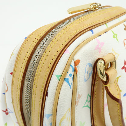 Louis Vuitton Priscilla Monogram Multicolor, White, Canvas, Handbag
