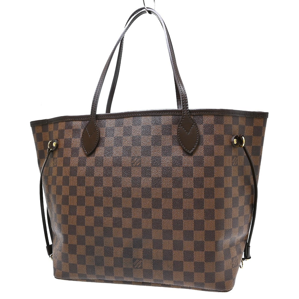 Louis Vuitton Neverfull Monogram, Brown, Canvas, Tote Bag
