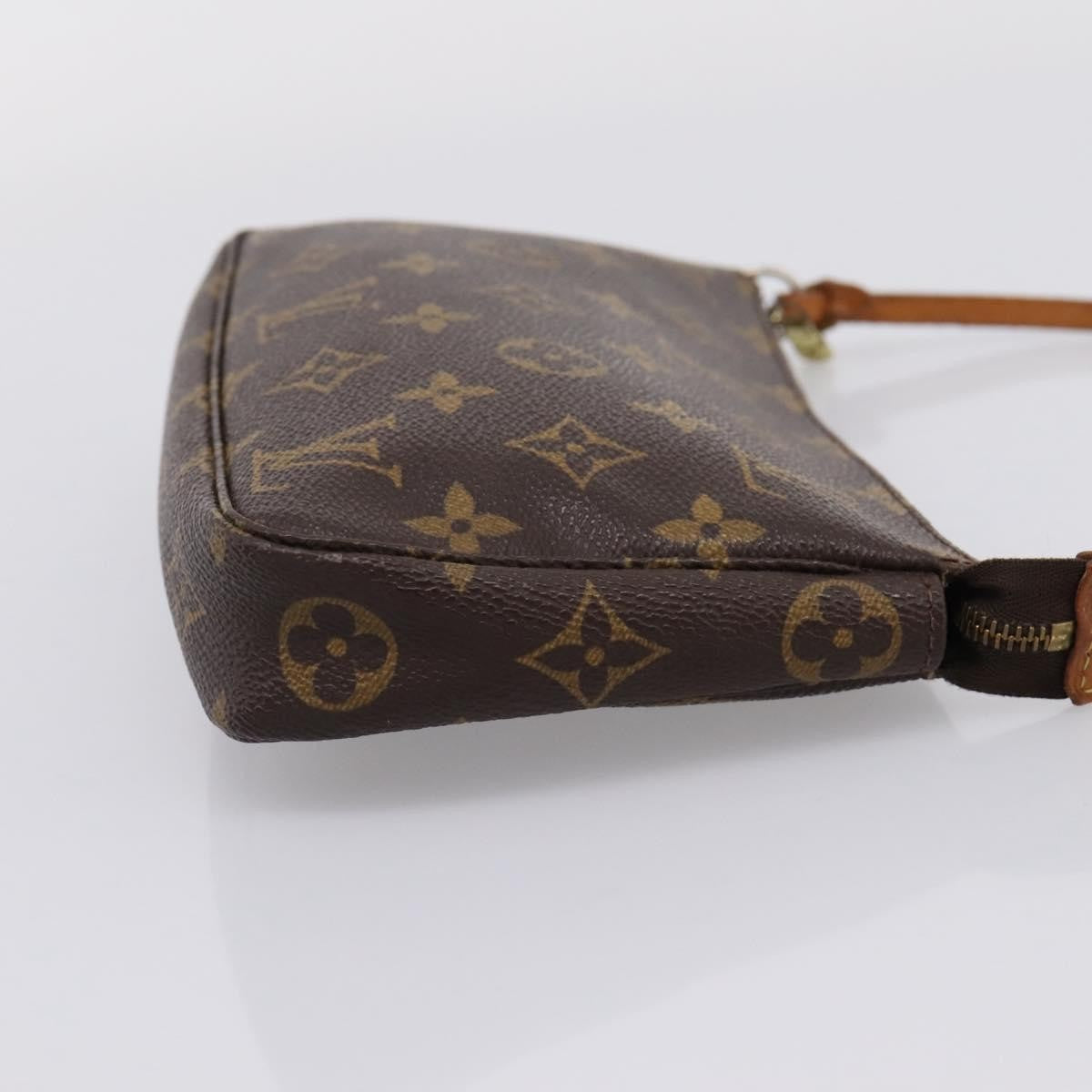 Louis Vuitton Pochette Accessoires NM Monogram Canvas, Brown, Canvas, Clutch