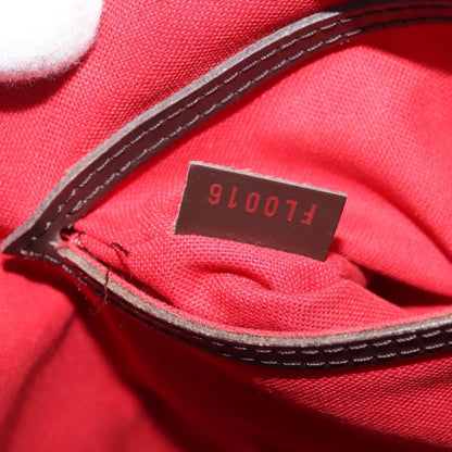 Louis Vuitton Alma Handbag Damier, BROWN, CANVAS, Handbag