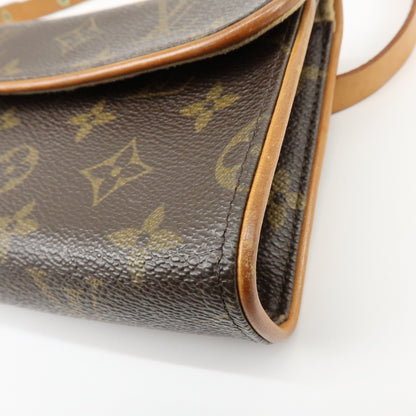 Louis Vuitton Florentine Waist Monogram Canvas, Brown, Canvas, Handbag