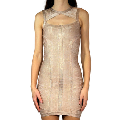 CORIZZI Cutout Bandage Dress Stretch
