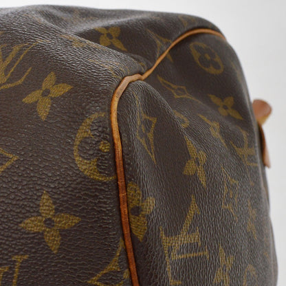 Louis Vuitton Speedy Monogram Canvas, Brown, Canvas, Handbag