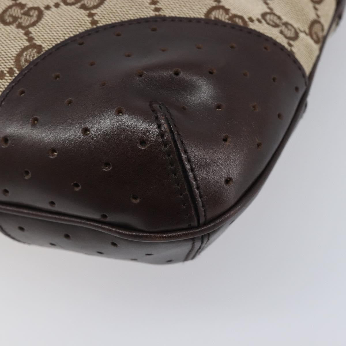 Gucci Reins Web Canvas, Beige, Canvas, Shoulder Bag