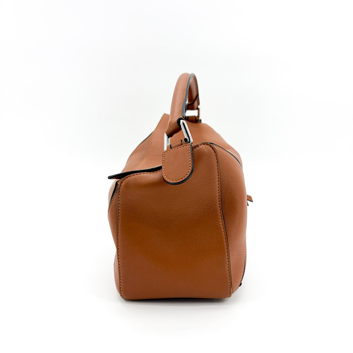 Loewe Puzzle Leather, Brown, Leather, Handbag
