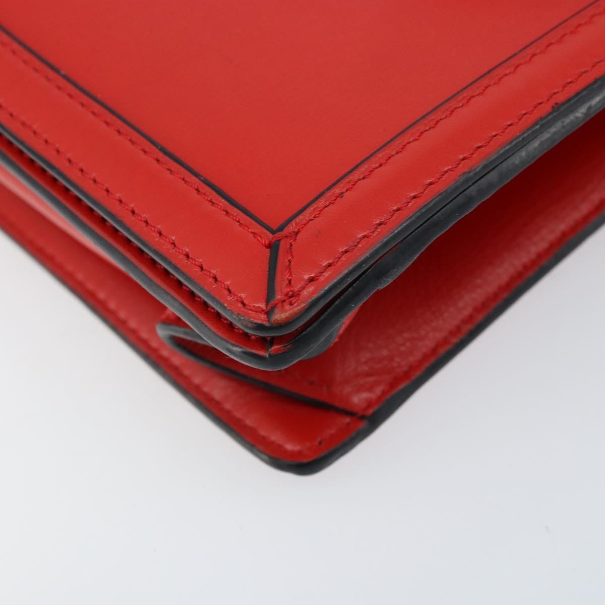 Loewe Barcelona Leather, Red, Leather, Shoulder Bag