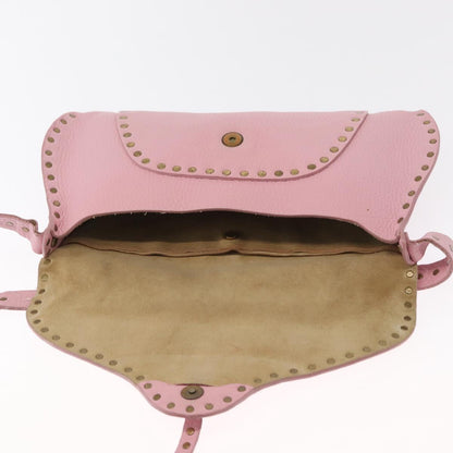 Celine Celine Evening Clutch Smooth Calfskin, PINK, LEATHER, Shoulder bag
